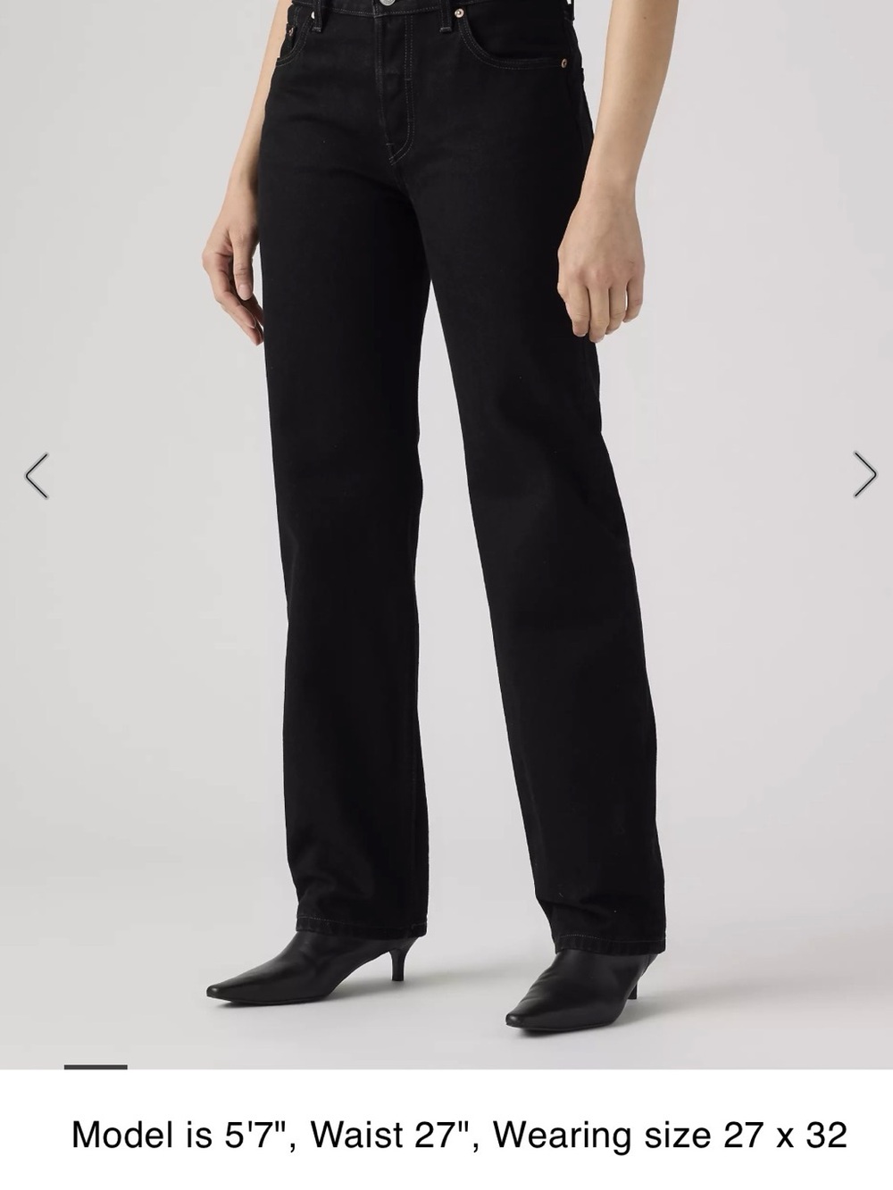 Levi's 501 90s Jeans Black